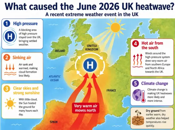 UK heatwave 2026